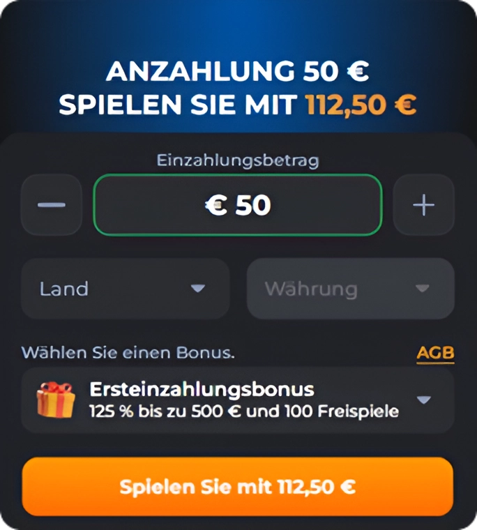 CosmicSlotz Casino Willkommensbonus auf dem Smartphone
